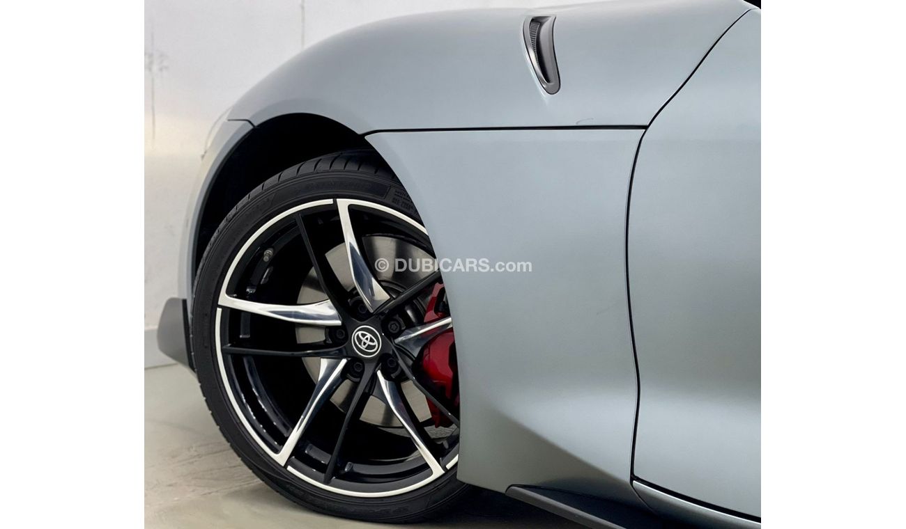 Toyota Supra GR 2020 Toyota Supra GR. 3.0 Turbo 6 Cylinder, 8 Speed Auto with 335 BHP. 0-100km in 4.3 Seconds!