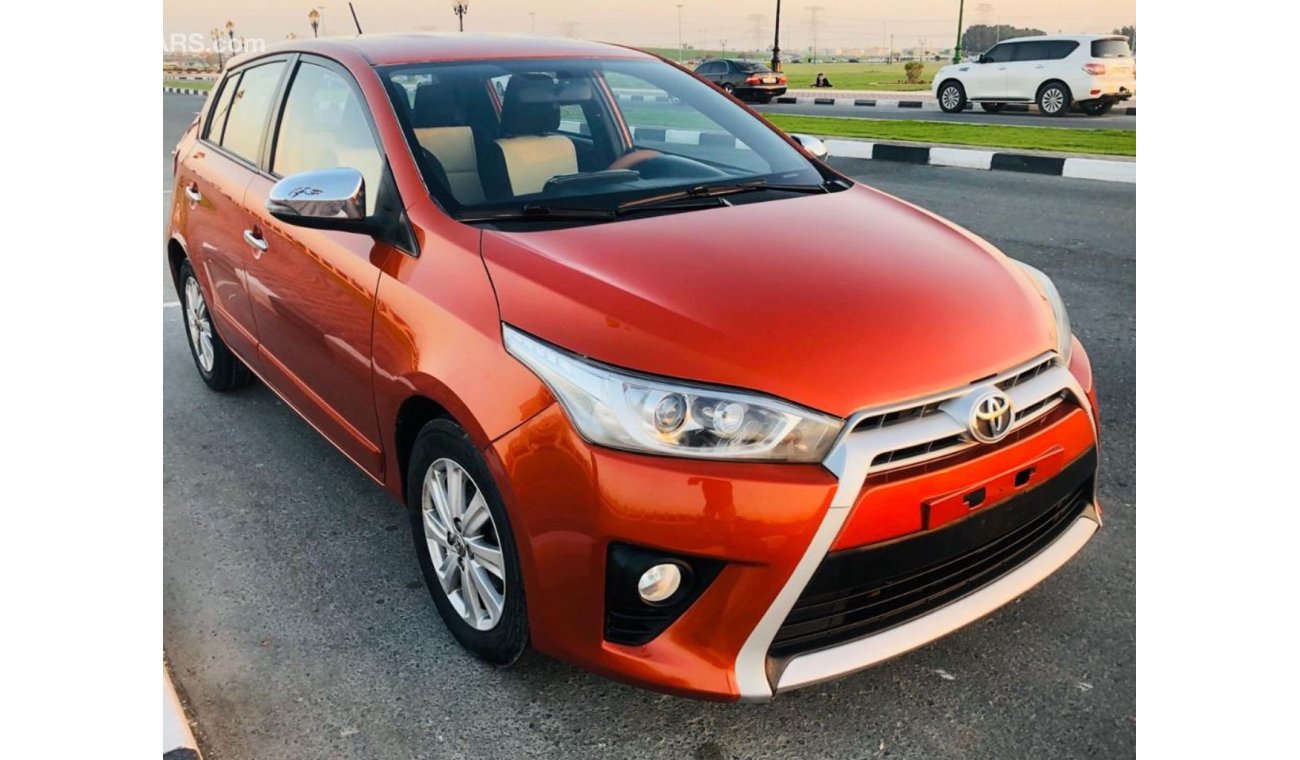 Toyota Yaris 2015 SE+ Push start For Urgent SALE Passing Gurantee From RTA Dubai