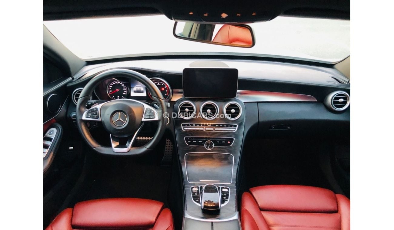 Mercedes-Benz C 200 AMG Pack MODEL 2016 GCC car perfect condition inside and outside low mileage full electric control s