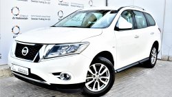 Nissan Pathfinder 3.5L S V6 AWD 2015 GCC SPECS WITH DEALER WARRANTY