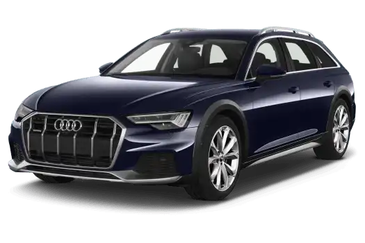 Audi A6 Allroad cover - Front Left Angled