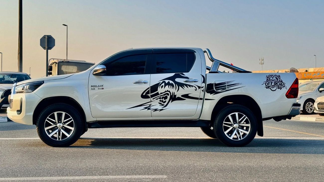 Toyota Hilux PREMIUM CONDITION | RHD | 2018 | 2.8L DIESEL ENGINE | (AT) | REAR VIEW CAMERA | SIDE BODY STICKER