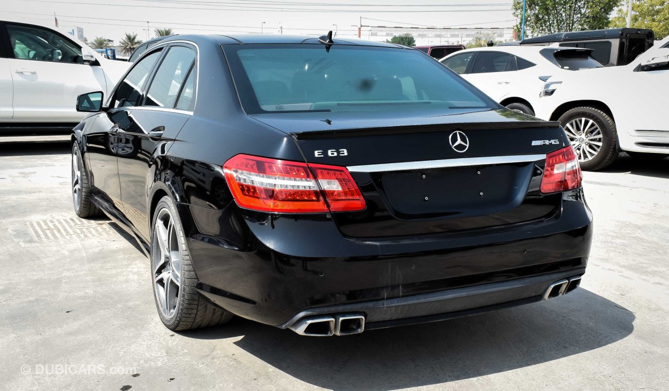 مرسيدس بنز E 63 AMG left hand drive for export only