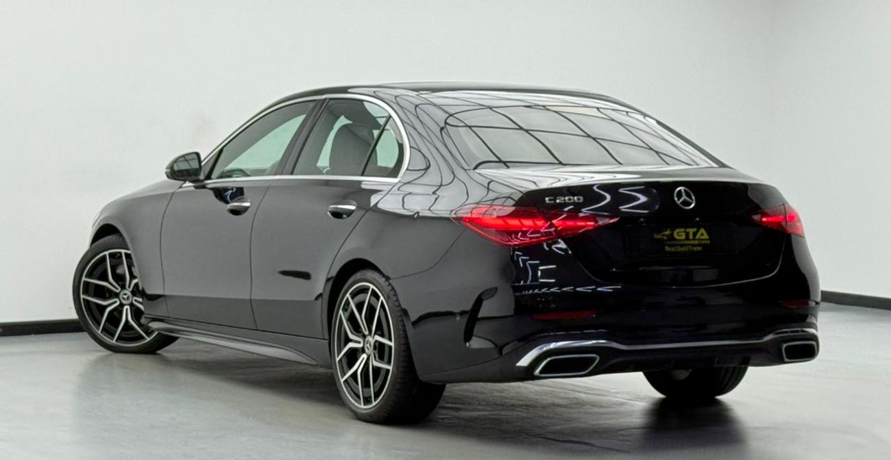 Mercedes-Benz C 200 2022 Mercedes Benz C200 AMG, 2027 Mercedes Warranty + Service Pack, Full MB Service History, GCC