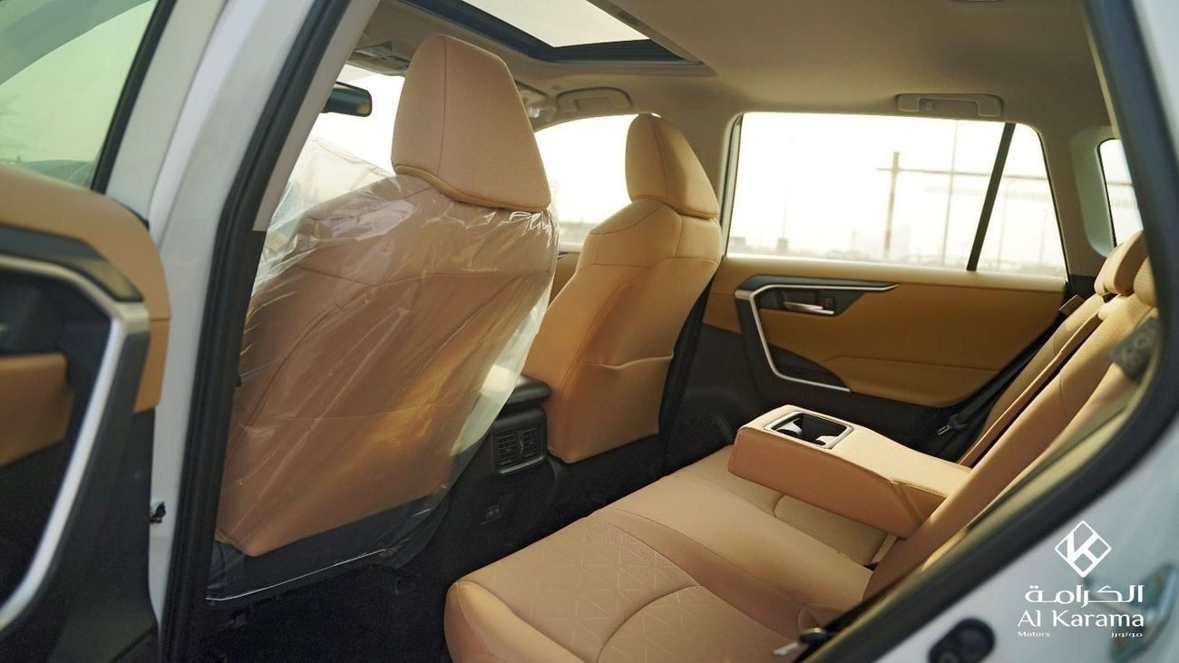 تويوتا راف ٤ مواصفات سيارة XLE الهجينة سعة 2.5 لتر بمواصفات دول مجلس التعاون الخليجي | شاحن لاسلكي | فتحة سقف | ع