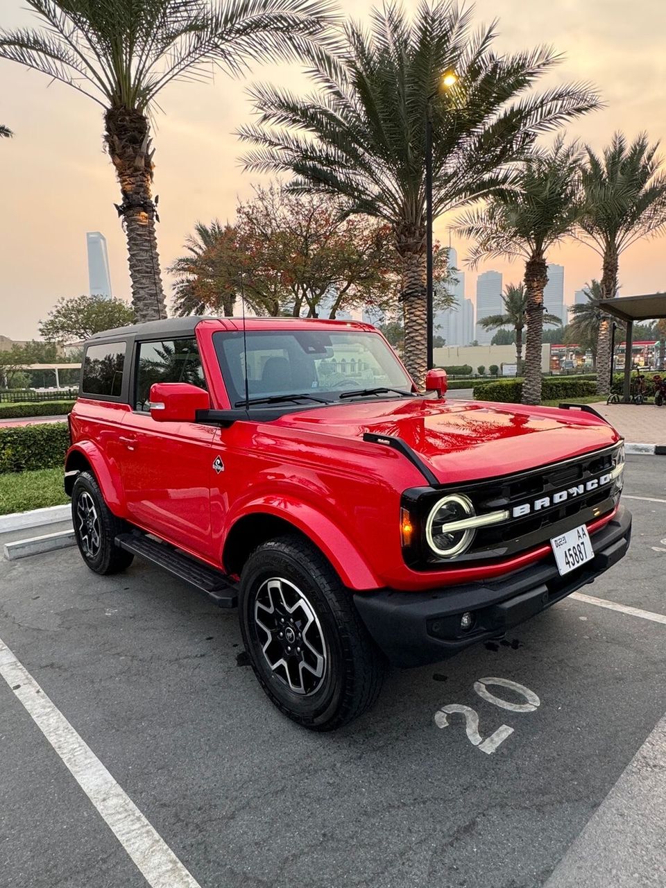 Used Ford Bronco Outer Banks 2.3L V4 2022 for sale in Dubai 789101