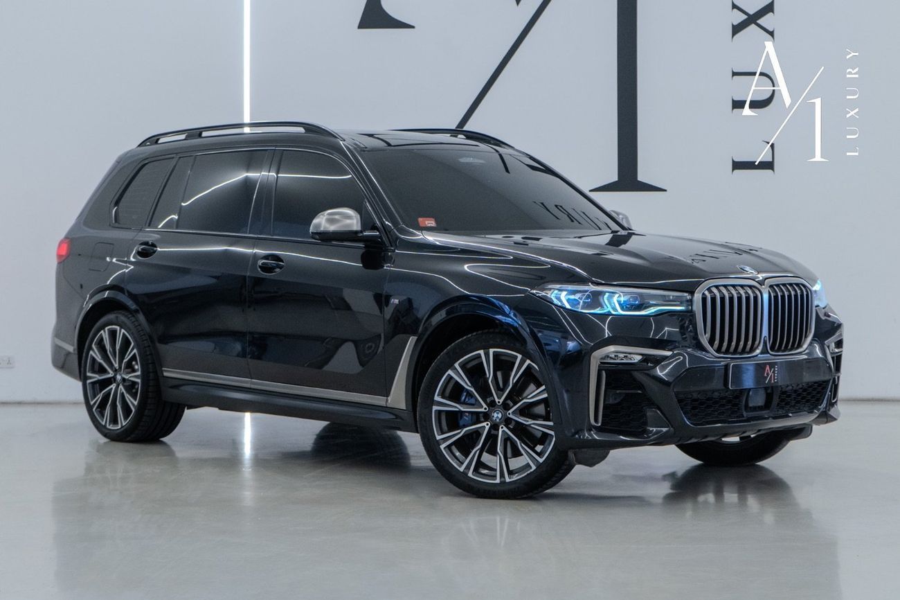 بي أم دبليو X7 M50i 4.4L (530 HP) 2022 BMW X7, Comes with Warranty, Service Contract Full Service History, GCC Spec