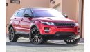 Land Rover Range Rover Evoque AED 1780 P.M with 0% downpayment under warranty