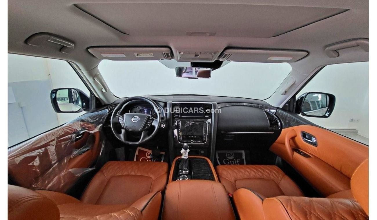 Nissan Patrol LE PLATINUM CITY 5.6L-8CYL-400HP PLATINUM RADAR EXCELLENT CONDITION GCC SPECIFICATION
