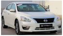 Nissan Altima Nissan Altima 2016, GCC No. 2, in excellent condition, without accidents, very clean from inside and