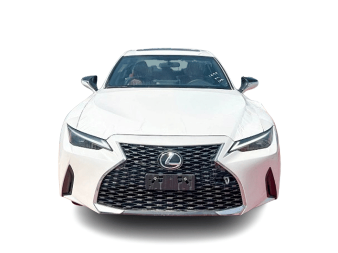 لكزس IS 300 ECTALM004 - 2025 Lexus IS300 Prime – 2.0L Petrol Auto – GCC – White with Dark Rose Interior
