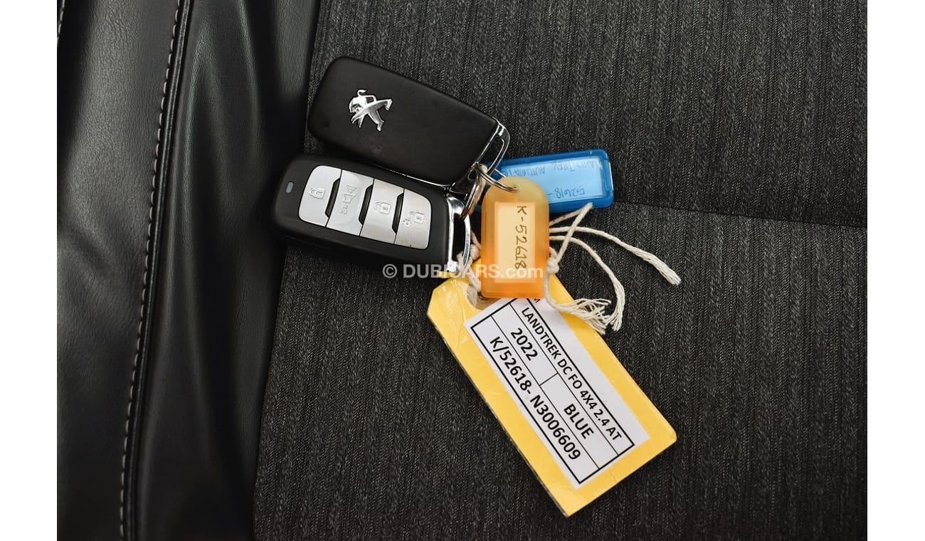 Peugeot Landtrek DOUBLE CABIN PICKUP 2.4L AT 4X4 2022 GCC AGENCY WARRANTY UP TO 2025 OR 100K KM