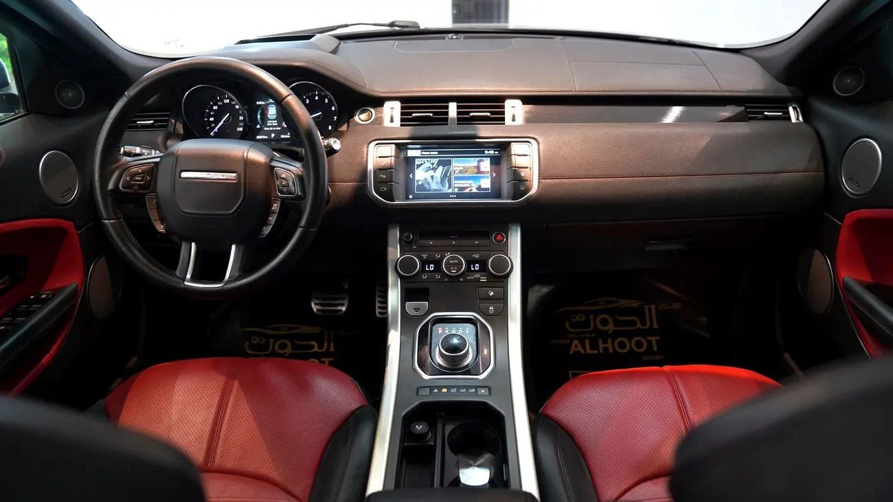 لاند روفر رانج روفر إيفوك SPECIAL || TOP RANGE || GCC || ACCIDENTS FREE || UNIQUE || RED INTERIOR