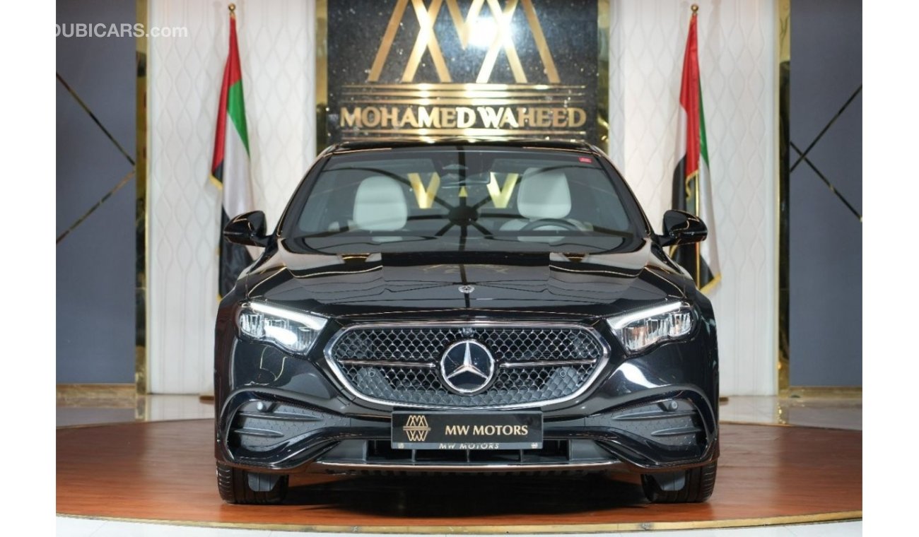 مرسيدس بنز E200 Mercedes-Benz E 200 | 2024 GCC 0km | Agency Warranty