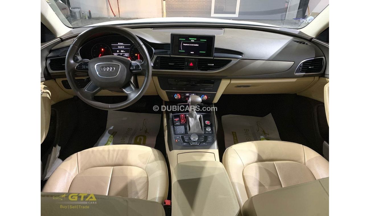 أودي A6 2013 Audi A6 2.0T, Warranty, Service History, GCC