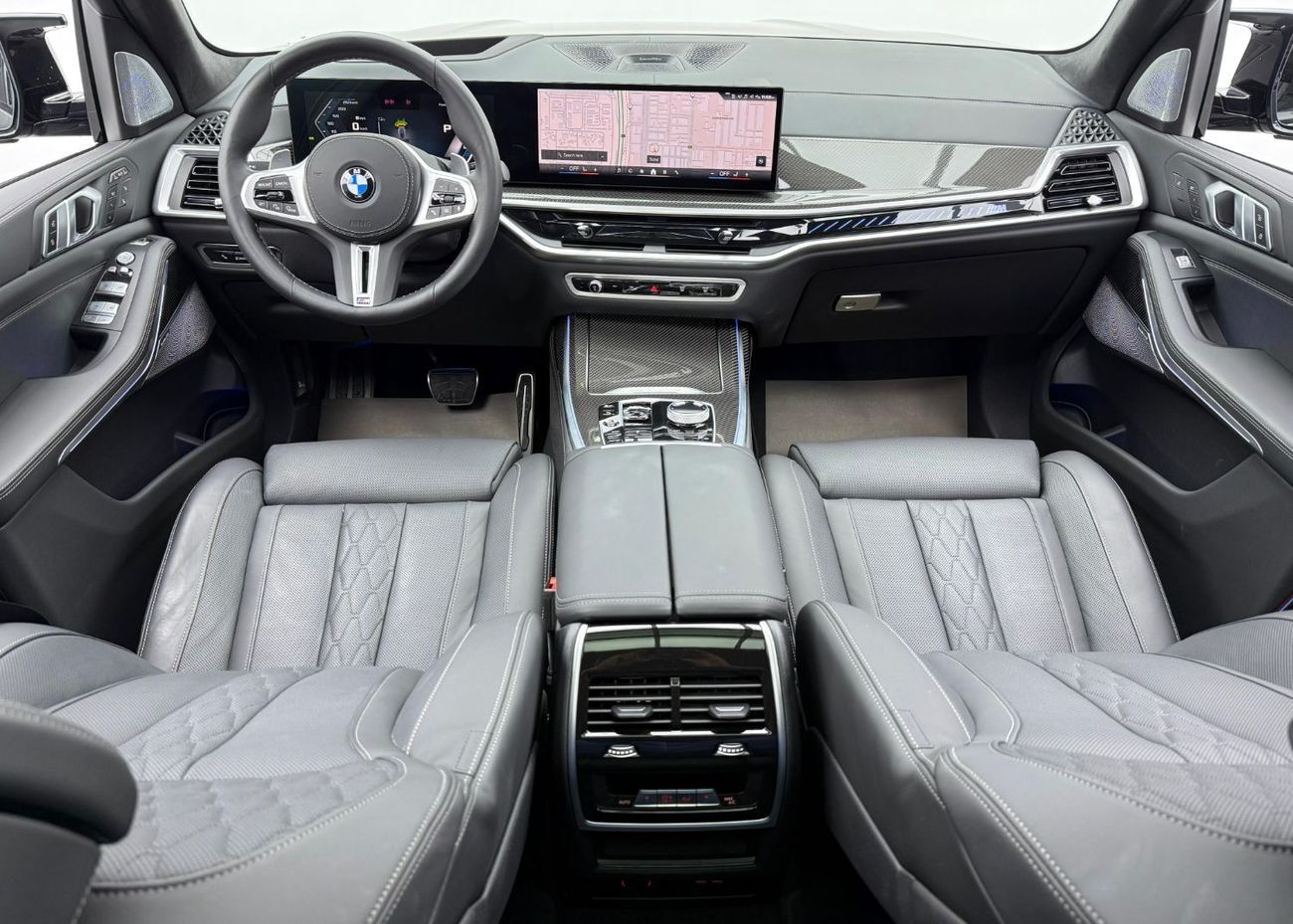 BMW X7 M60i 2024 BMW X7 M60i, 2029 BMW Warranty + Service Pack, Full BMW Service History, Very Low Km. GCC