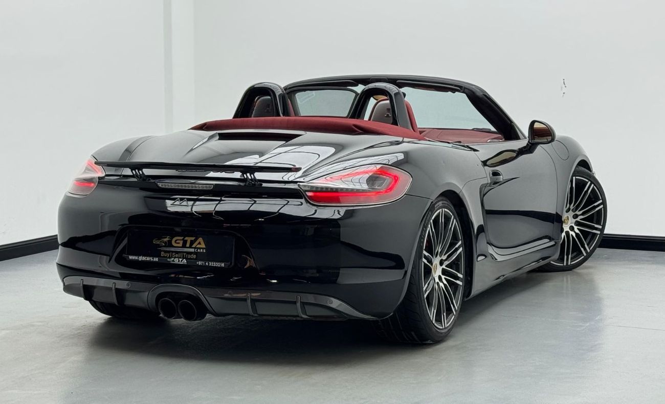 Porsche 718 Boxster GTS 4.0L A/T 2015 Porsche Boxster GTS, Full Service History, GCC