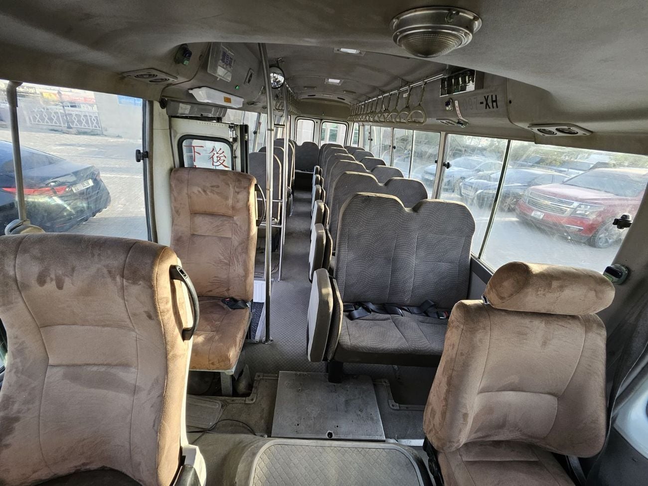 Toyota Coaster LWB Toyota coaster diesel 30 seaters 2008 LHD white in colour