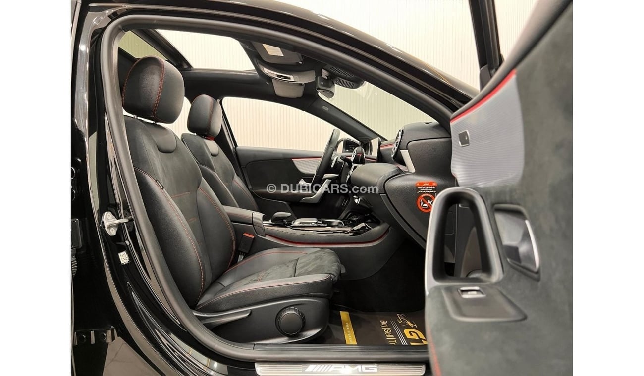 مرسيدس بنز A 35 AMG بريميوم 2021 Mercedes Benz A35 AMG 4Matic, Feb 2026 Mercedes Warranty, 2025 Mercedes Service Pack, G