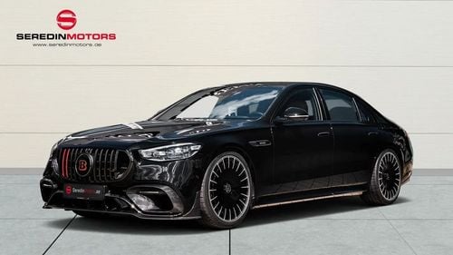 مرسيدس بنز S 63 AMG S63 AMG BRABUS B930 BLACK/BROWN +4SEATS+4D