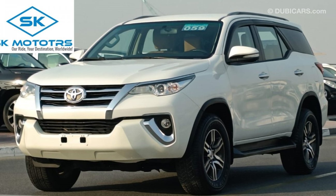 Toyota Fortuner GX,2.7L Petrol, Leather Seats, Rear Parking Sensors Looks Like New Condition (LOT # 104788)