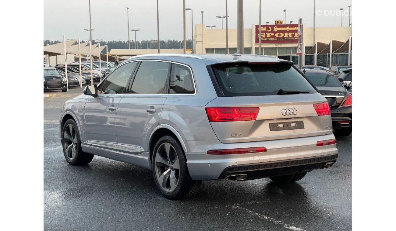 Audi Q7 45 TFSI quattro S-Line Audi Q7 TFSI QUATTRO 45 SLINE_Gcc_2016_Excellent_Condition _Full option