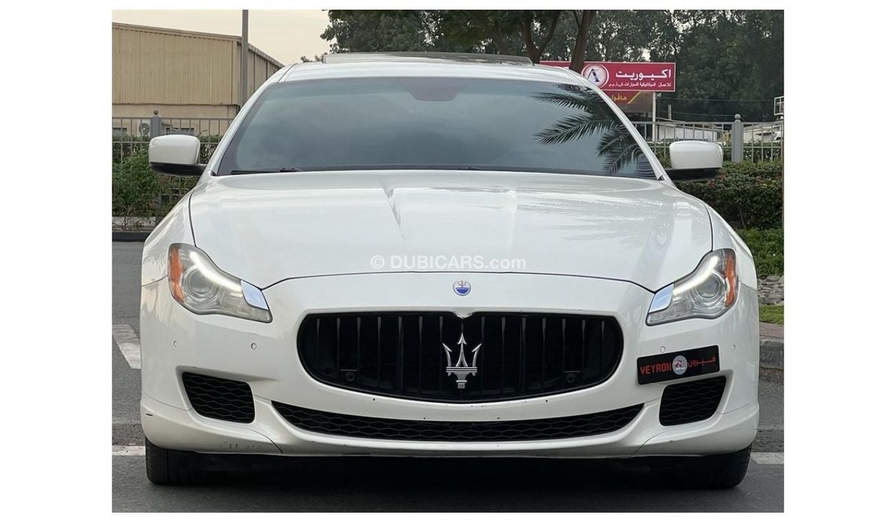 مازيراتي كواتروبورتي MASERATI QUATTROPORTE GTS 2015 GCC V8 IN PERFECT CONDITION