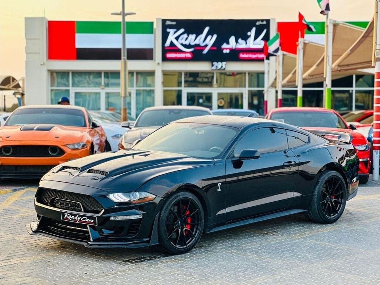 فورد موستانج GT | Monthly AED 1500/- | 0% DP | Super Snake Bodykit | Custom Rims | # 90137