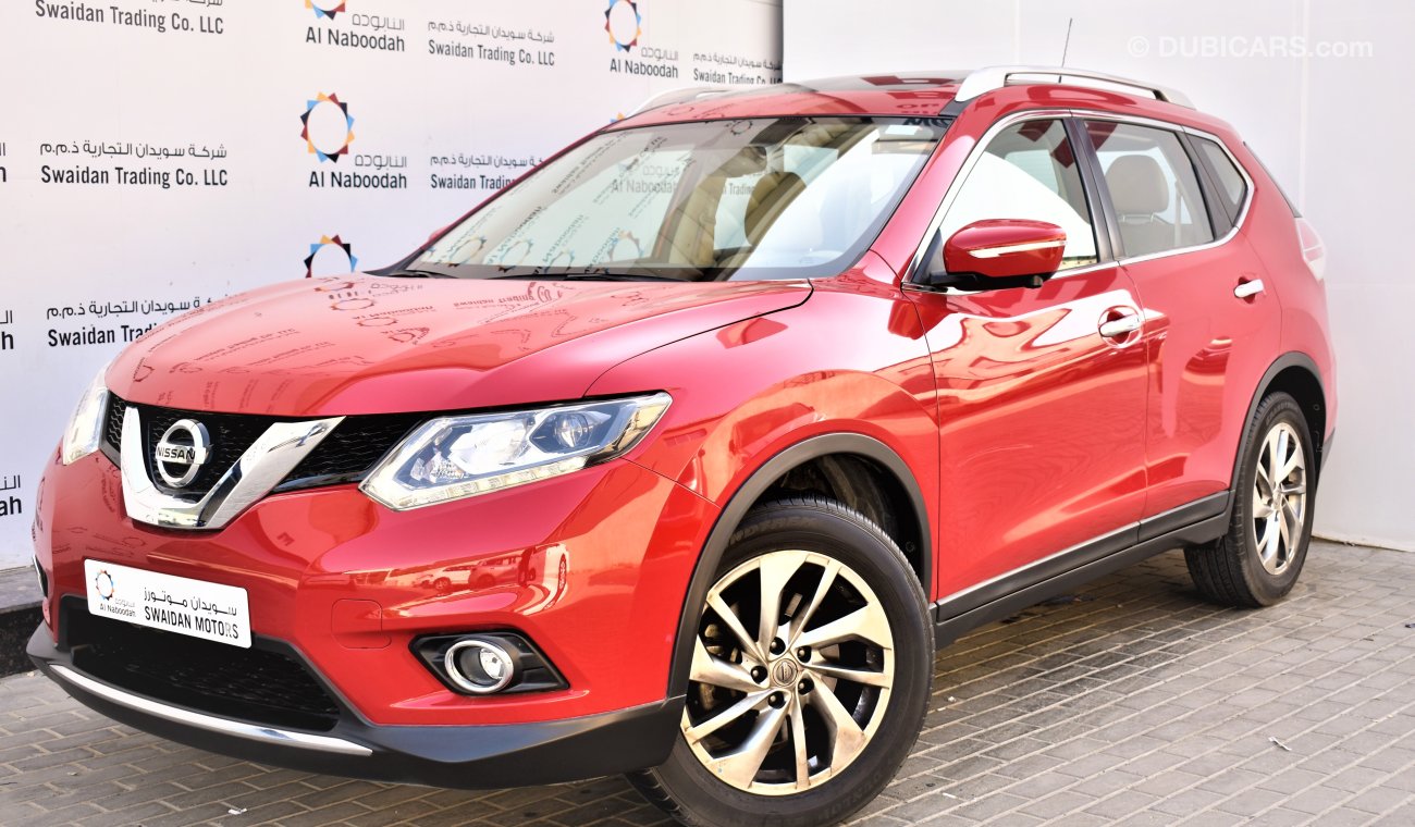 Nissan X-Trail 2.5L SL 4WD 2016 GCC SPECS DEALER WARRANTY