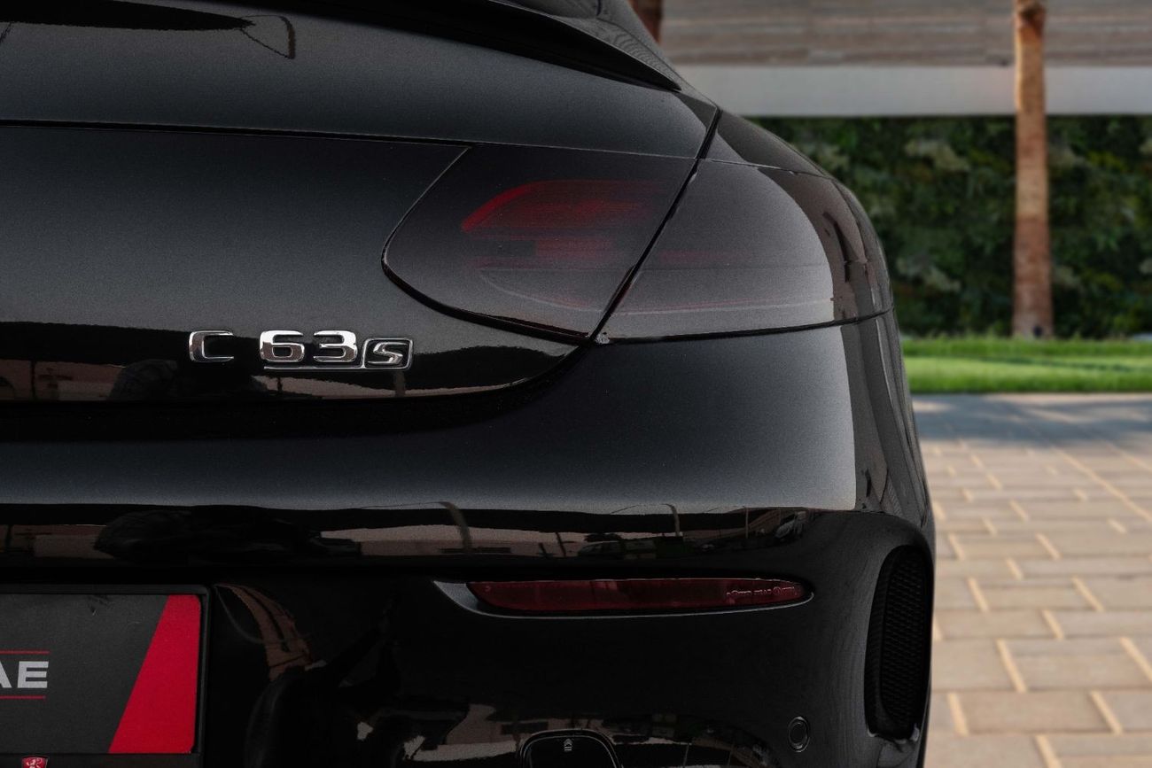 Mercedes-Benz C 63 Coupe 63s Coupe Brabus Alloys | 3,525 P.M  | 0% Downpayment | Brabus Alloys!