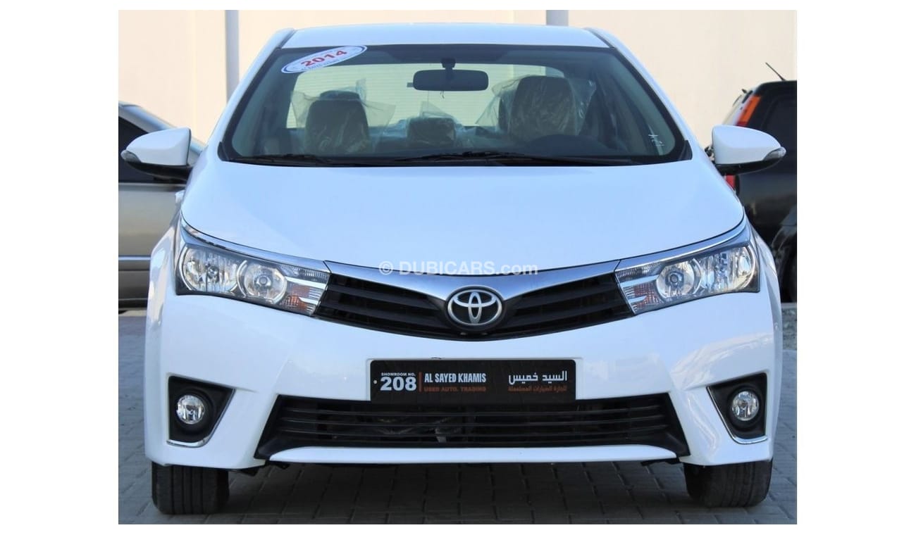 تويوتا كورولا SE SE SE تويوتا كورولا 2014 خليجي بحالة ممتازة