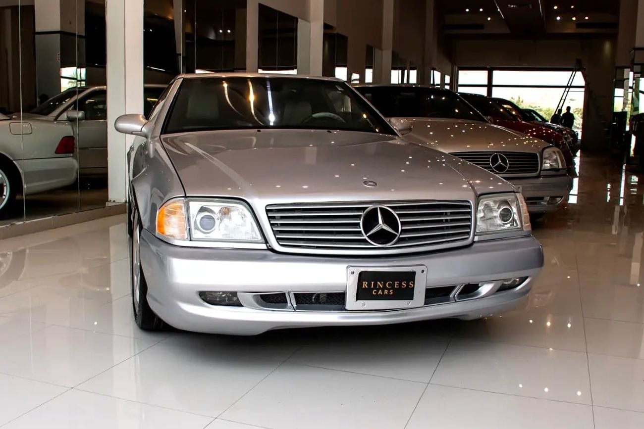 Mercedes Benz SL500 SL 500 | Classic R129 Convertible | Silver Arrow Edition