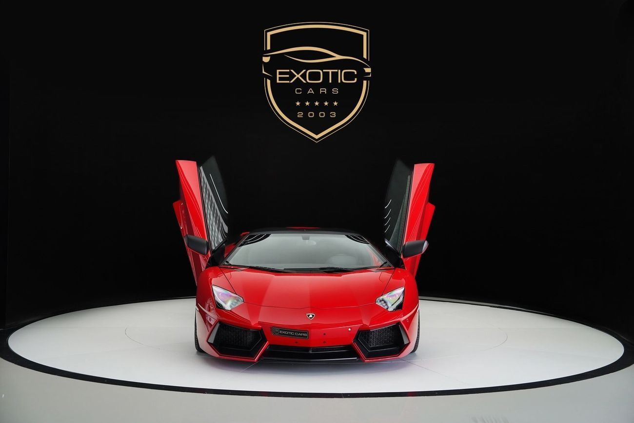 لامبورغيني أفينتادور 6.5L V12 Aventador Roadster Pirelli Edition