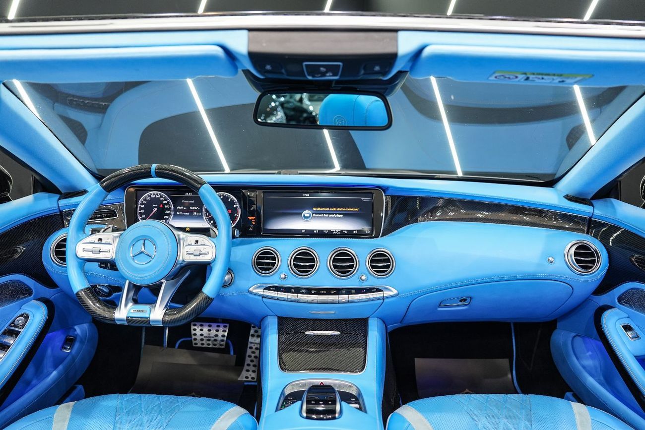 مرسيدس بنز S 500 Std 4.7L Cabriolet, Special Edition, BRABUS KIT, Very Low KM, GCC Spec!!