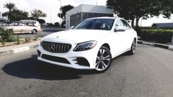 Mercedes-Benz C 300 - 2019- UNDER WARRANTY - IMMACULATE CONDITION -  (1,900 AED PER MONTH )