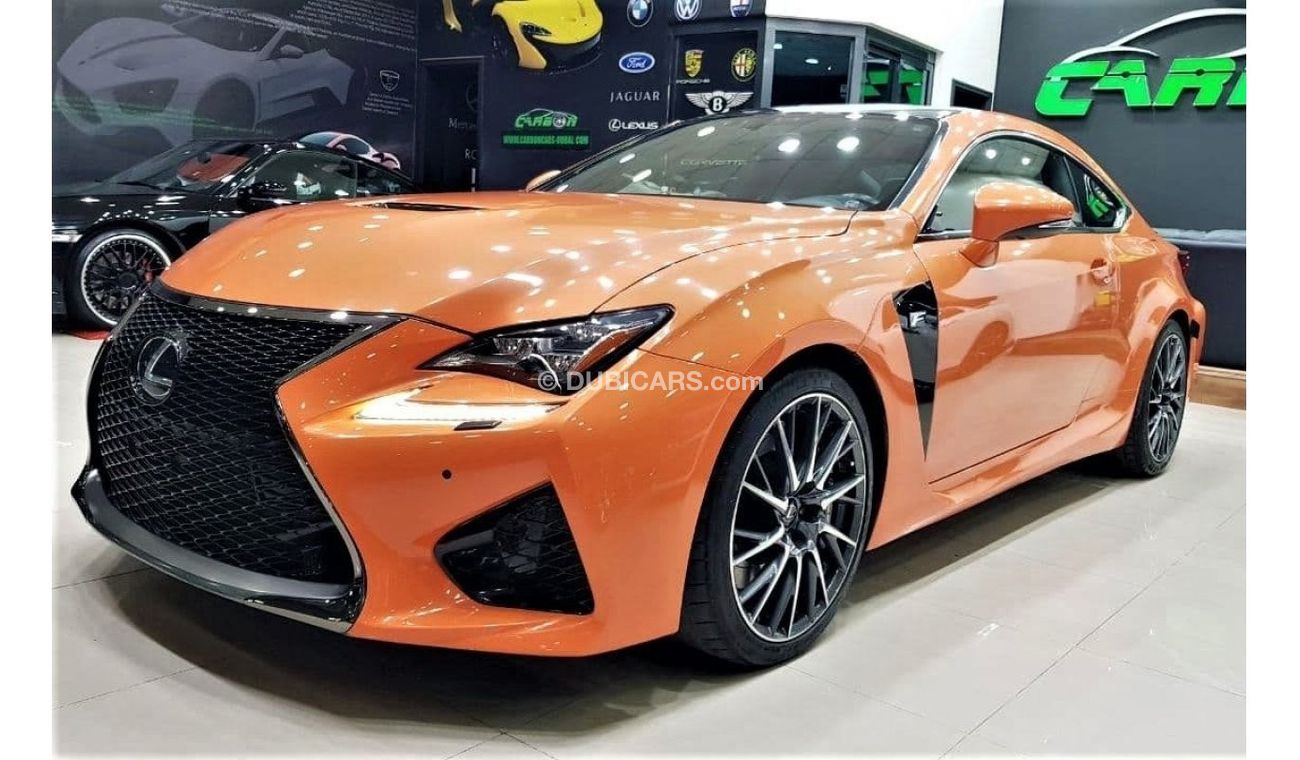 Lexus RC F LEXUS RCF 2015 IN A BEAUTIFUL CONDITION FOR ONLY 115K AED