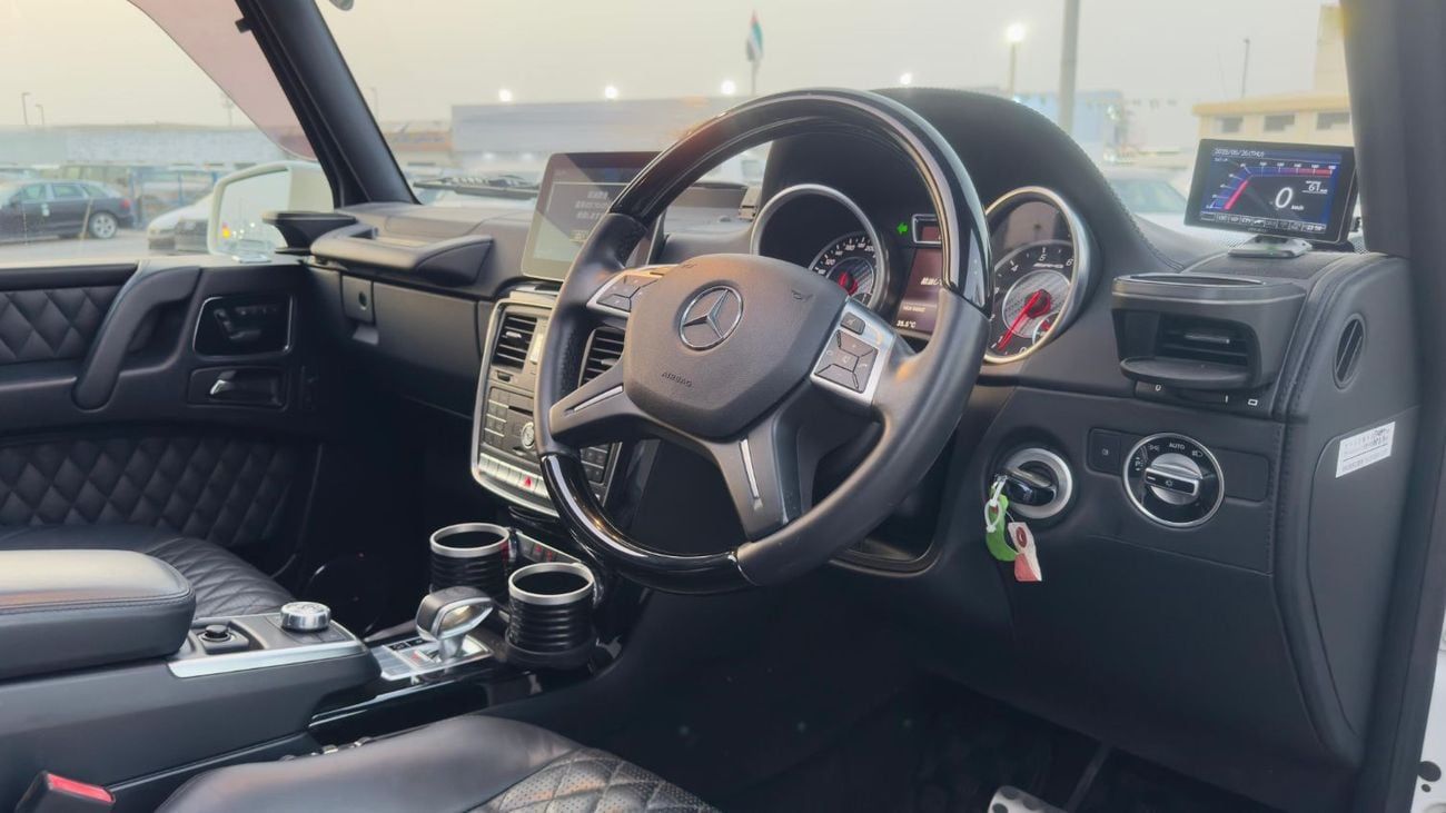 Mercedes-Benz G 63 AMG 2017 LUXURY G-WAGON | (V8 BITURBO POWER | RHD | SUNROOF + CARGO DRAWER | WHITE EDITION