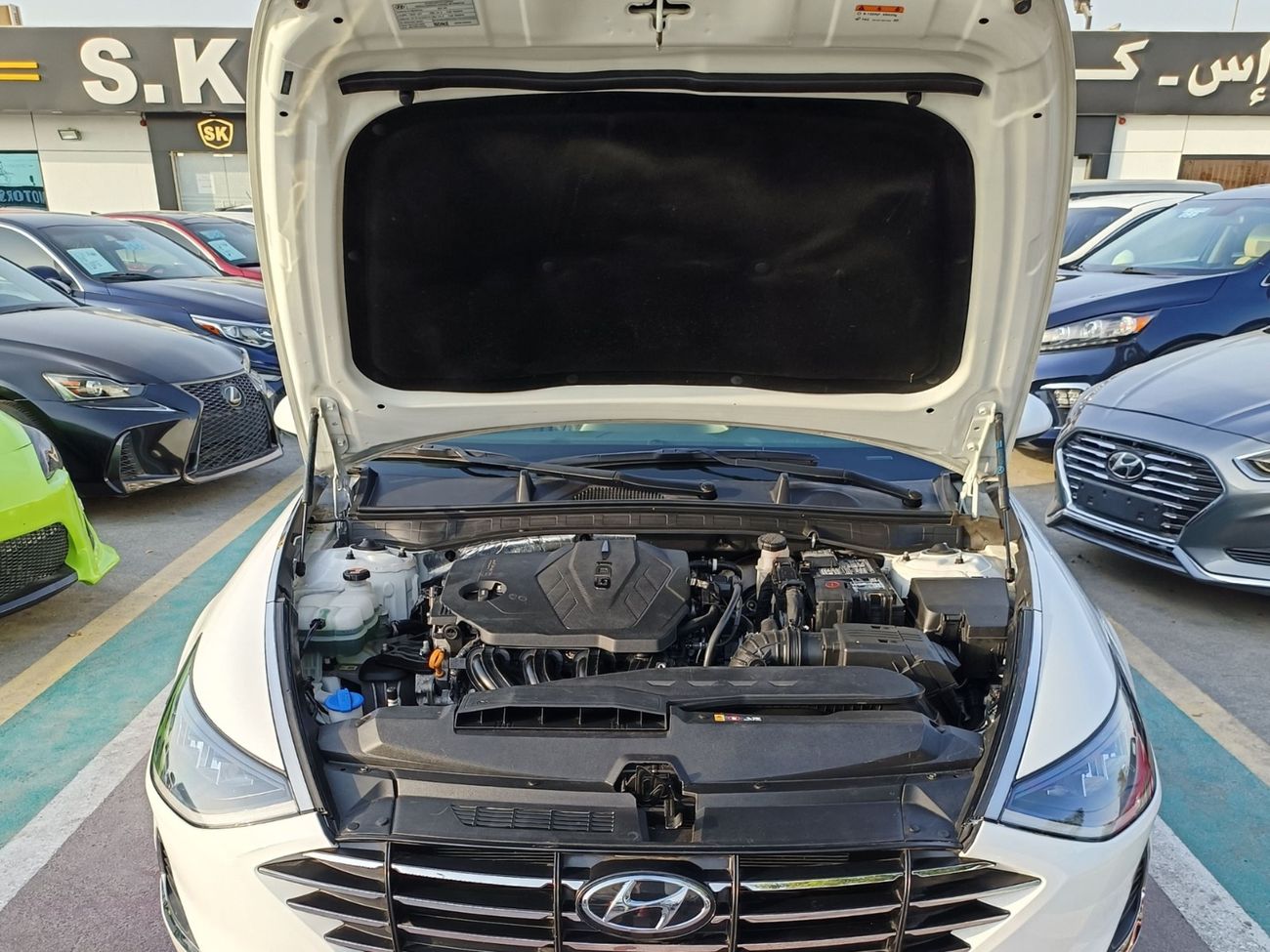 هيونداي سوناتا // 889 AED Monthly // LOW MILEAGE (LOT # 86671)