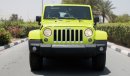 Jeep Wrangler Brand New 2016  SAHARA UNLIMITED 3.6L V6 GCC With 3 Yrs/60000 km AT the Dealer (Last Unit)