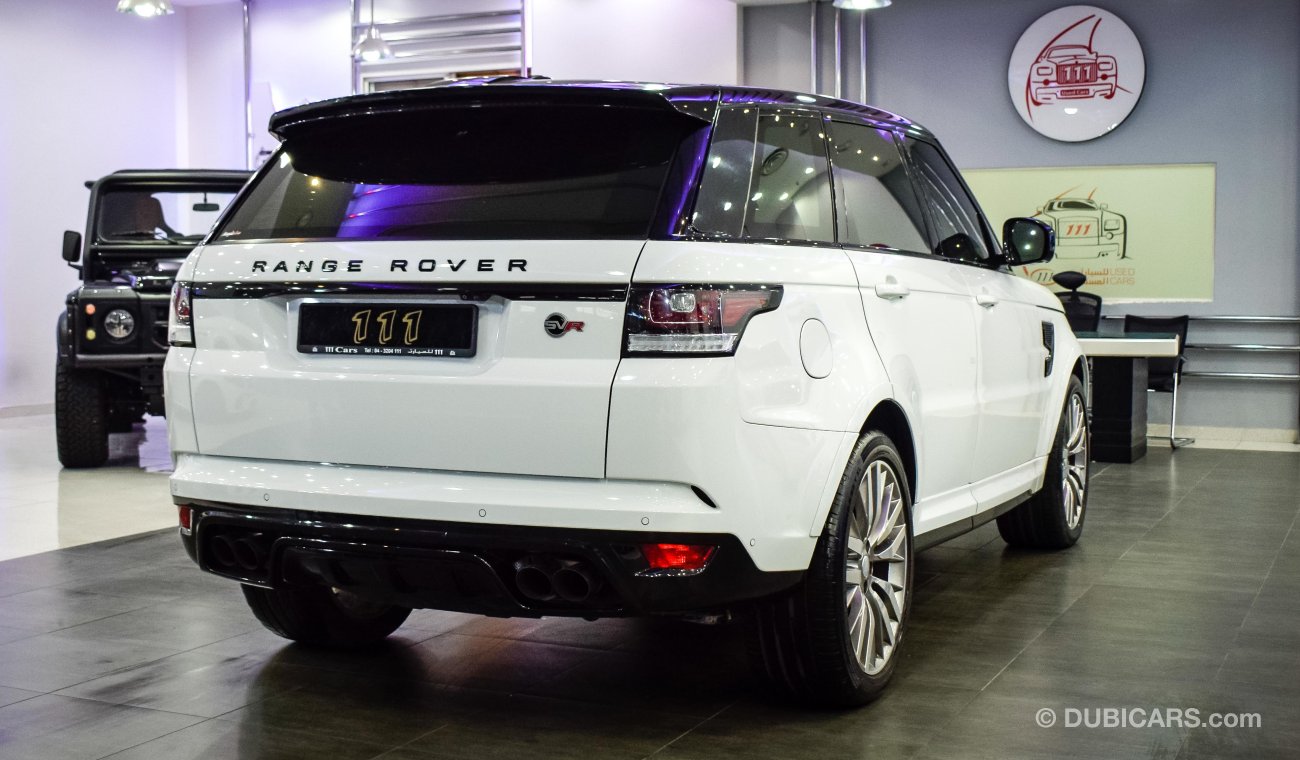 Land Rover Range Rover Sport SVR / GCC Specs / Warranty 5 Years and Service Contract