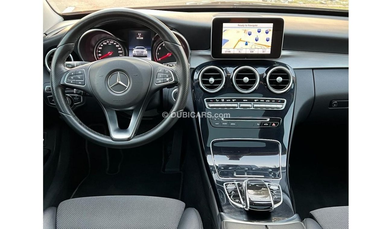 Mercedes-Benz C 200 Std MERCEDES BENZ C200 2.0L 2015 GCC FULL OPTION FULL SERVICE HISTORY GARGASH AGENCY