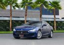 Maserati Ghibli Hybrid GT | 3,329 P.M  | 0% Downpayment | Like New | Emozione Blue