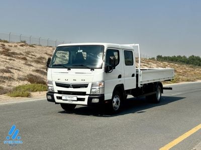 ميتسوبيشي فوسو كانتير 3.0L RWD Dual Cab Diesel Cargo Truck Body | White