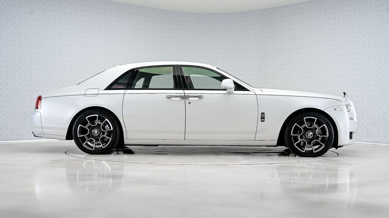 Rolls Royce Ghost SWB Black Badge 6.6L UAE's Very Best Example | 2 Years Free Servicing