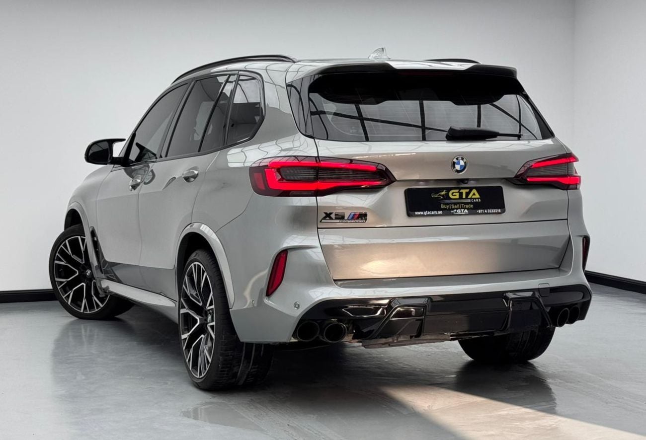 BMW X5 M 2021 BMW X5M Competition, 2028 Warranty and Service Pack, Full Service History, GCC