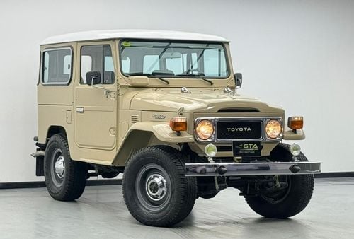 Toyota Land Cruiser 70 1984 Toyota Land Cruiser 2 Doors, Heating System, Sanyo Audio System, Excellent Condition