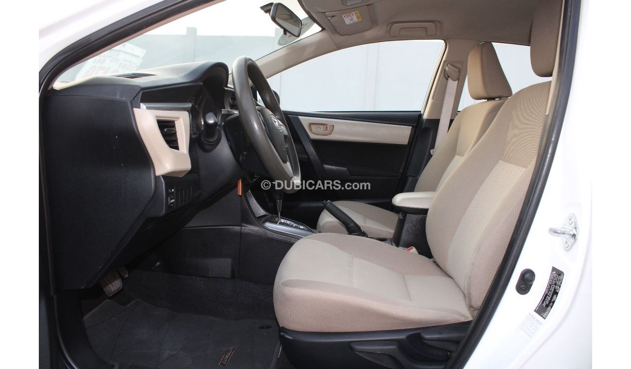 Toyota Corolla Toyota Corolla 2015 1600 GCC in excellent condition without accidents, very clean from inside and ou