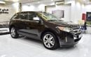 Ford Edge EXCELLENT DEAL for our Ford Edge Limited AWD ( 2014 Model ) in Dark Brown Color GCC Specs