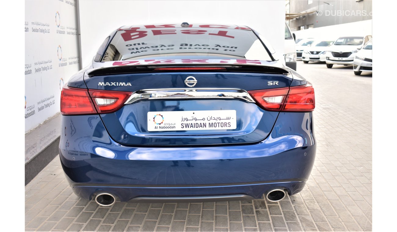 Nissan Maxima AED 1648 PM | 3.5L SR V6 GCC DEALER WARRANTY