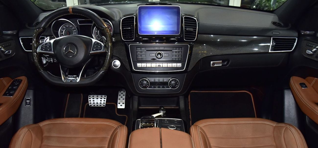Mercedes-Benz GLE 63 S AMG EXCELLENT DEAL for our Mercedes Benz GLE 63s AMG ( 2016 Model ) in Black Color GCC Specs